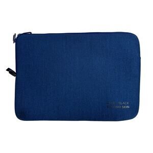 Tucano Second Skin Laptop Sleeve Case Melange Blue Black 13" 14" 15"